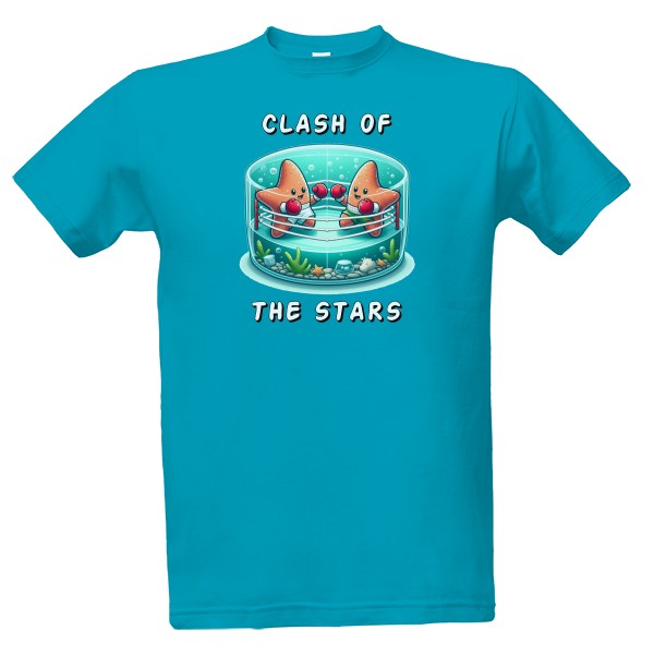 Tričko s potiskem Clash of the Stars