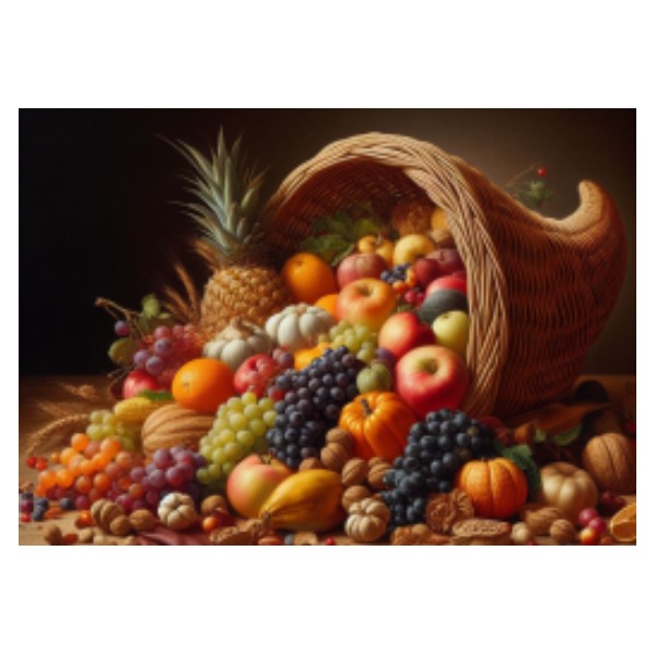 Puzzle Ovocný Koš